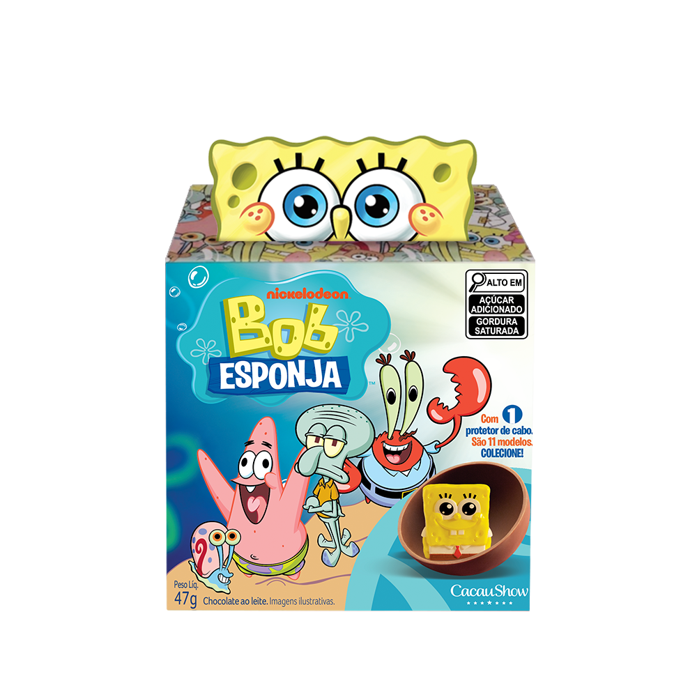 Caixa Surpresa Bob Esponja 47g