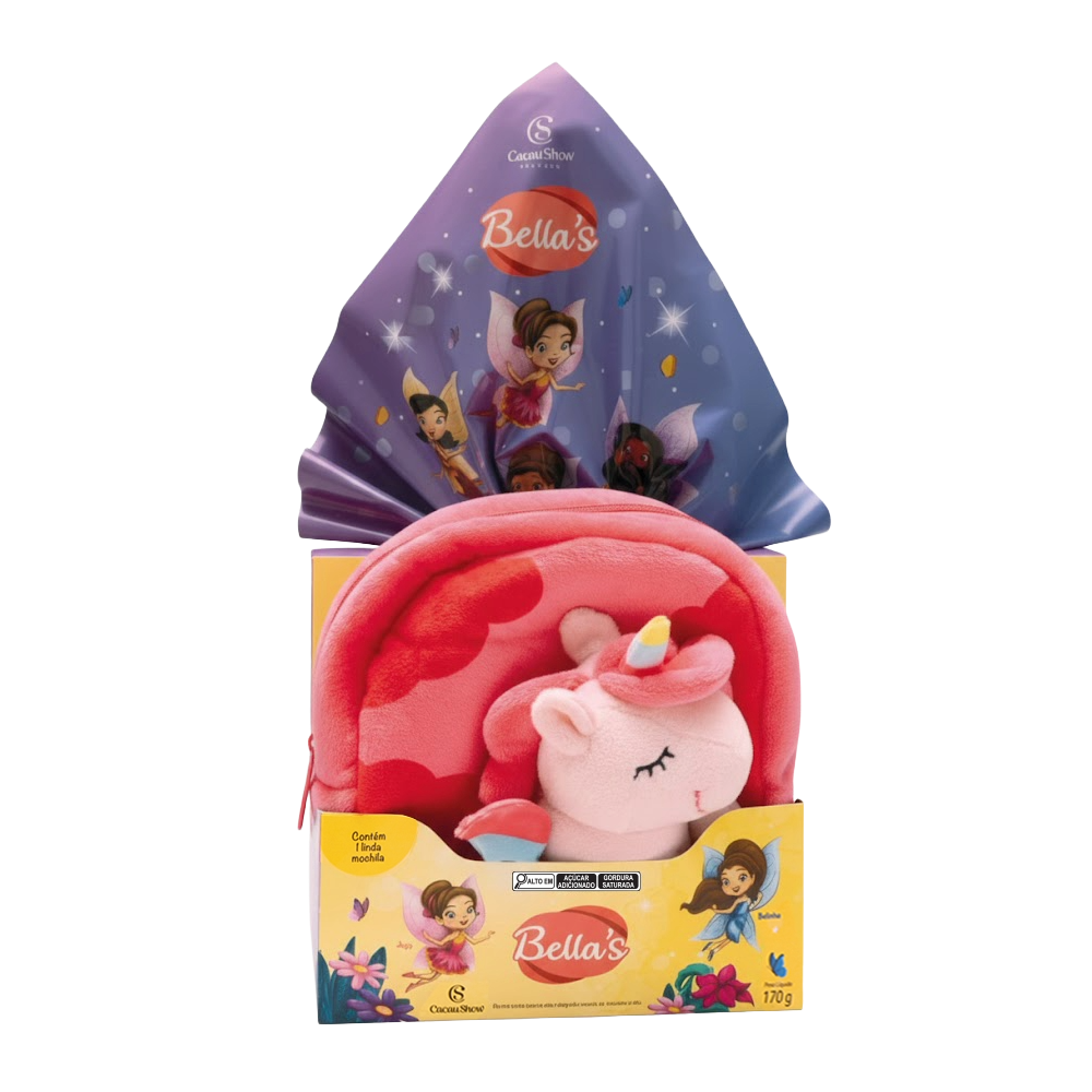 Ovo de Páscoa Pelúcia Bella's 170g