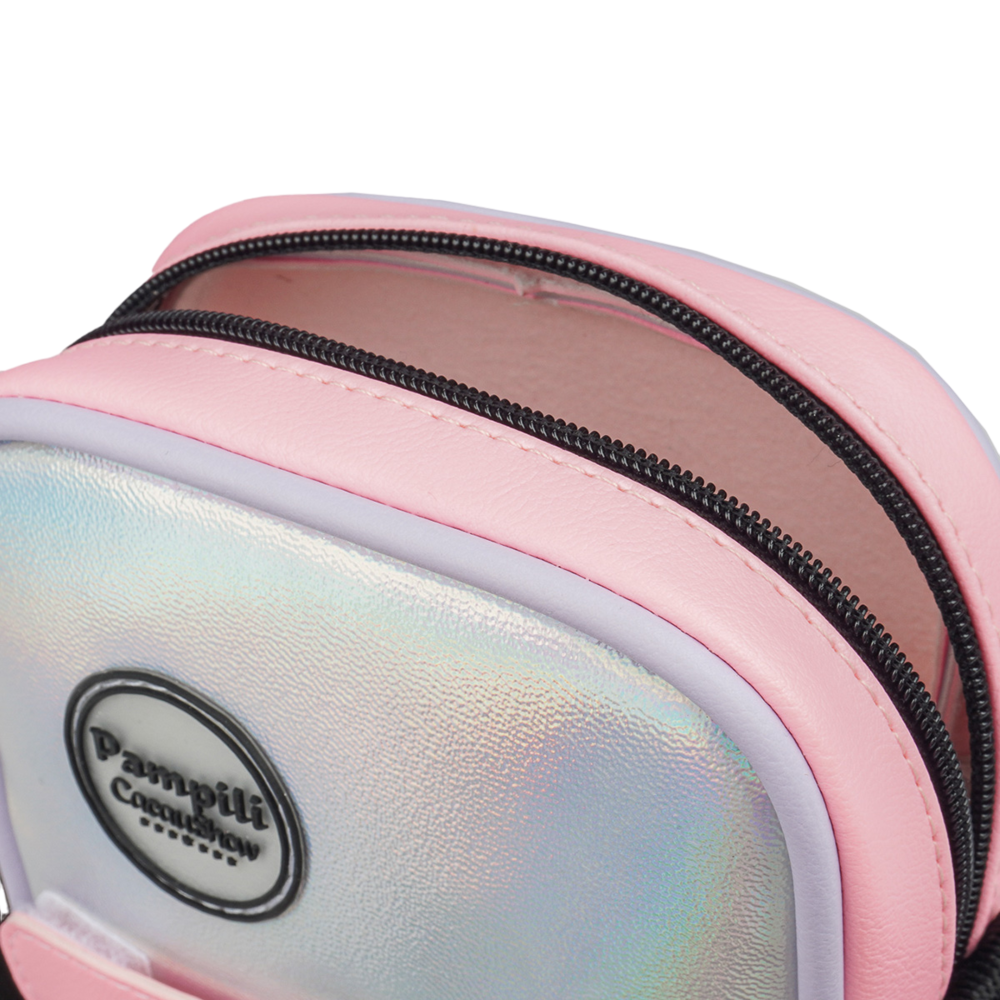 Bolsa Pampili de Led Chocomonstros Prata - Imagem 4