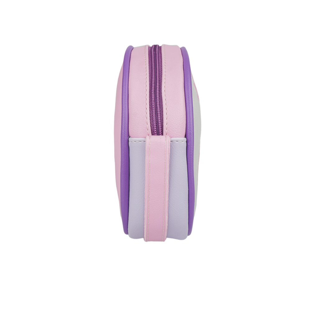 Bolsa Pampili Chocomonstros Claudete Roxa e Rosa - Imagem 2