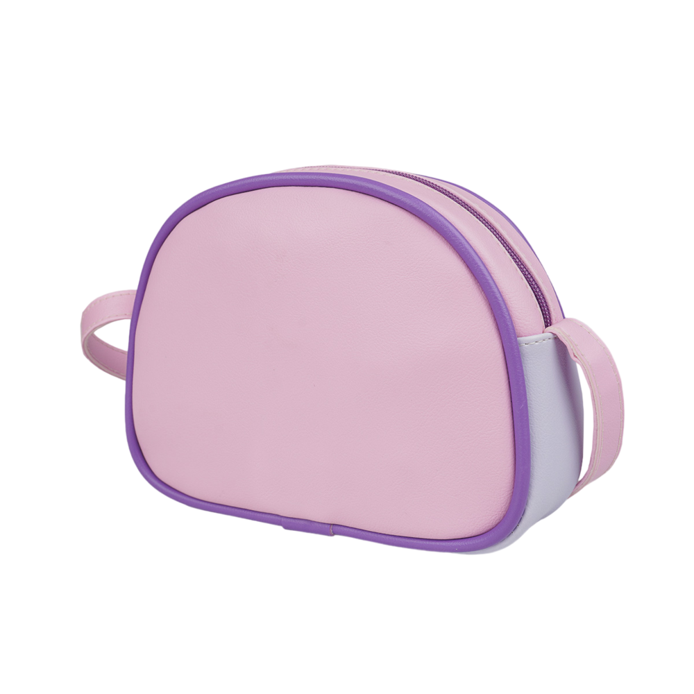 Bolsa Pampili Chocomonstros Claudete Roxa e Rosa - Imagem 3