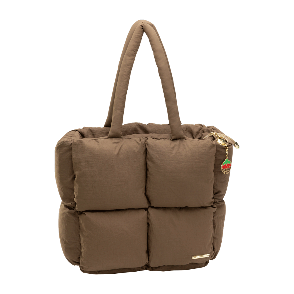 Bolsa Puffer Marrom Cacau Show - Imagem 2