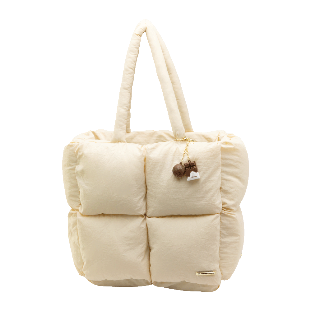 Bolsa Puffer Branca Cacau Show - Imagem 2