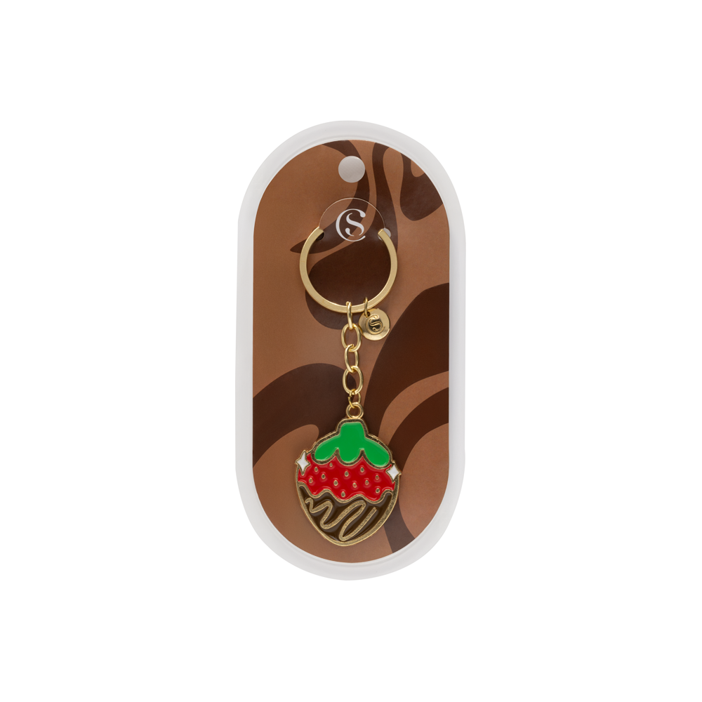 Chaveiro de Morango Cacau Show